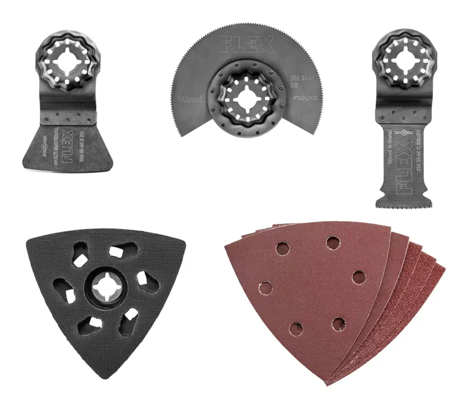 FlexSM RE-SET Sägeblatt-Set Starlock für Renovierungsarbeiten (Verpackungseinheit 9 Stück) Preiswert
