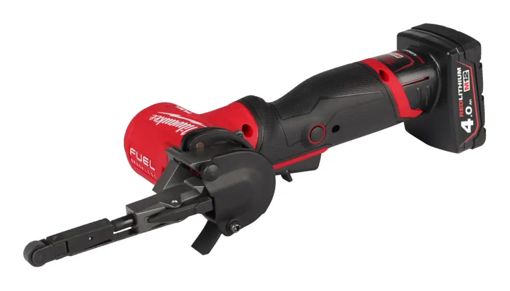 Milwaukee Akku-Bandfeile M12 FBFL10-402B mit 2x Akku 4 Ah - in Werkzeugtasche Neue Ware