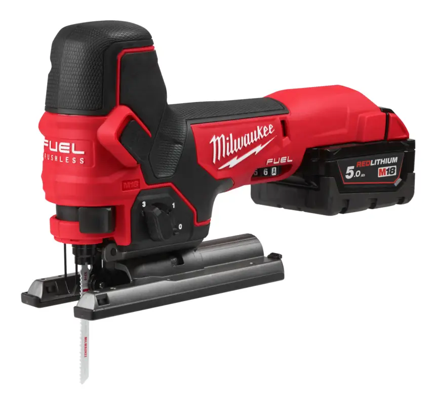 Milwaukee Akku-Stichsäge M18 FBJS-502X mit 2x Akku 5 Ah - in HD-Box Sale