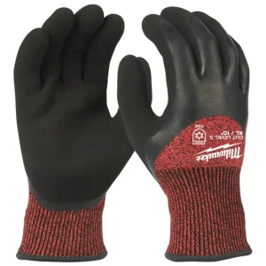 Milwaukee Flex Kälte-Schnittschutzhandschuhe Winter L3, Größe 10 (XL) (Verpackungseinheit 1 Paar) Solange Der Vorrat Reicht