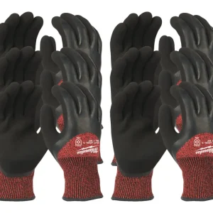 Letzte Chance Milwaukee Kälte-Schnittschutzhandschuhe Klasse 3/C, Größe 10 (XL) - 12er Pack (Verpackungseinheit 1 Paar)