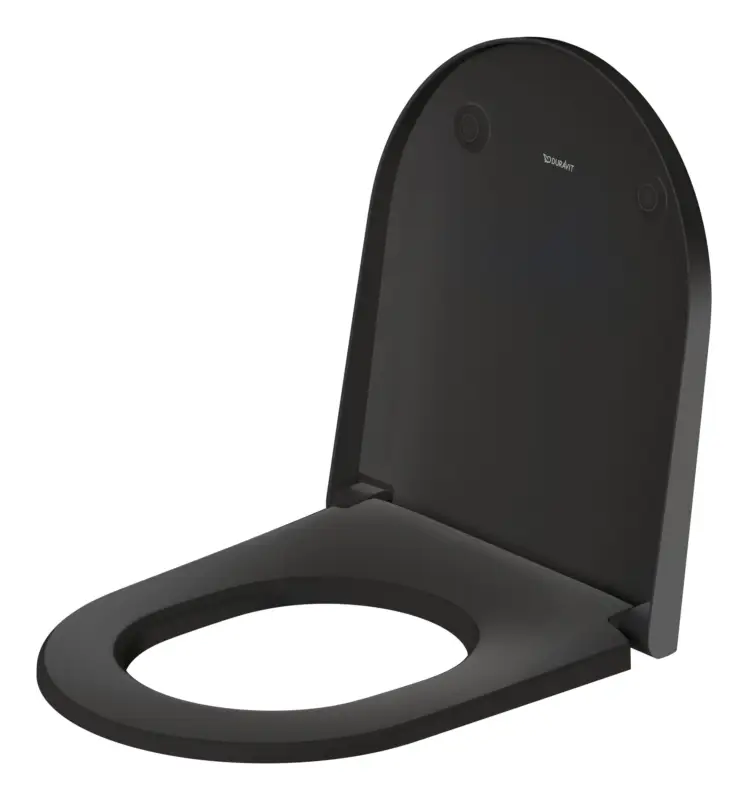 Duravit D-Neo WC-Sitz mit Absenkautomatik 376 x 441 mm - Anthrazit Matt Preiswert