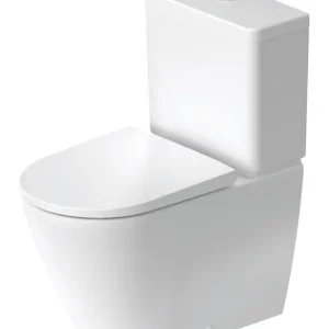 Abverkauf Duravit D-Neo Tiefspül-WC für Kombination bodenstehend 370 x 650 mm - Weiß Hochglanz mit DuraShield