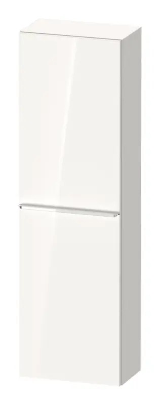 Preis Gesenkt Duravit D-Neo Halbhochschrank mit 1 Tür Anschlag rechts Griff Chrom Hochglanz 400 x 1320 x 240 mm - Weiß Hochglanz