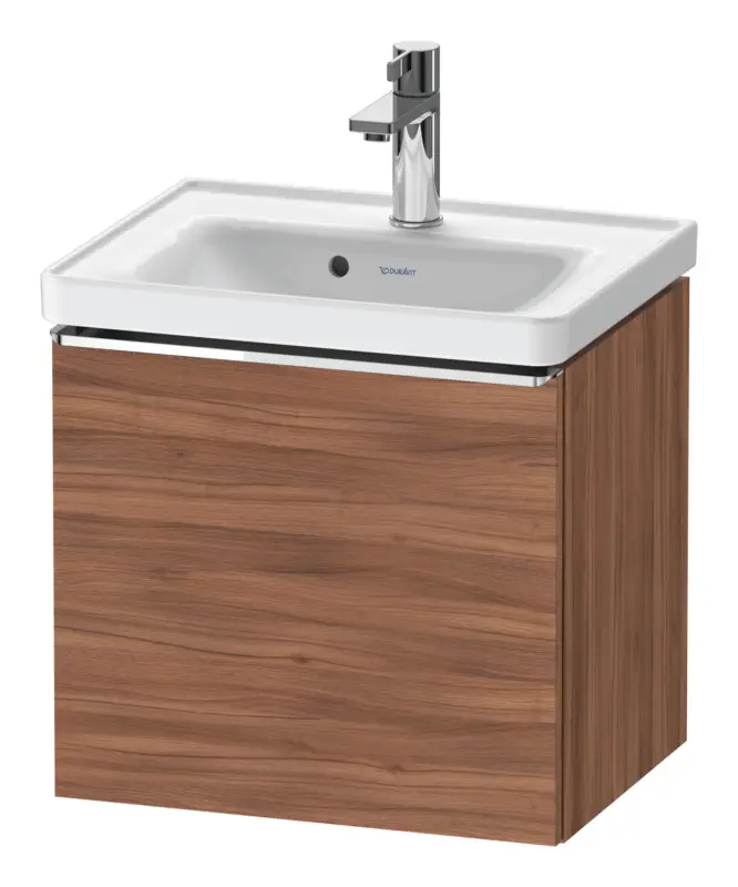 Knallerangebot Duravit D-Neo Waschtischunterschrank mit 1 Auszug Griff Chrom Hochglanz 484 x 440 x 372 mm - Nussbaum Natur Matt