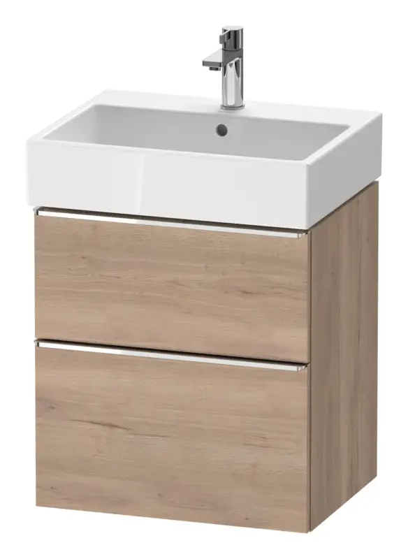Duravit D-Neo Waschtischunterschrank mit 2 Auszügen Griff Chrom Hochglanz 584 x 625 x 442 mm - Eiche Marmoriert Matt Solange Der Vorrat Reicht