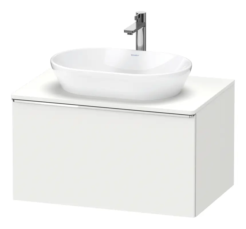 Neuheit Duravit D-Neo Konsolenwaschtischunterschrank mit 1 Auszug Griff Chrom Hochglanz 800 x 459 x 550 mm - Weiß Matt