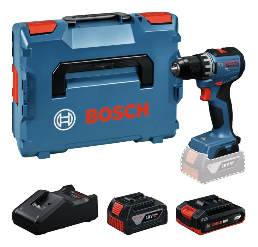 Mega-Angebot Bosch Professional Akku-Bohrschrauber GSR 18V-52 mit 2x Akku 2 Ah/4 Ah - in L-BOXX 136