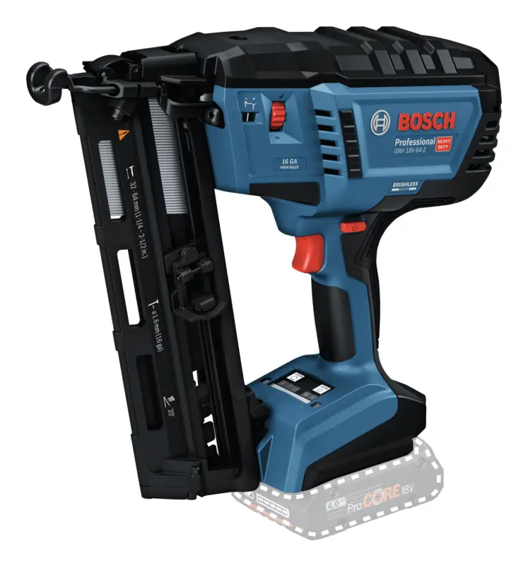 Bosch Professional Akku-Holznagler GNH 18V-64-2 Ohne Akku - im Karton Heißes Angebot