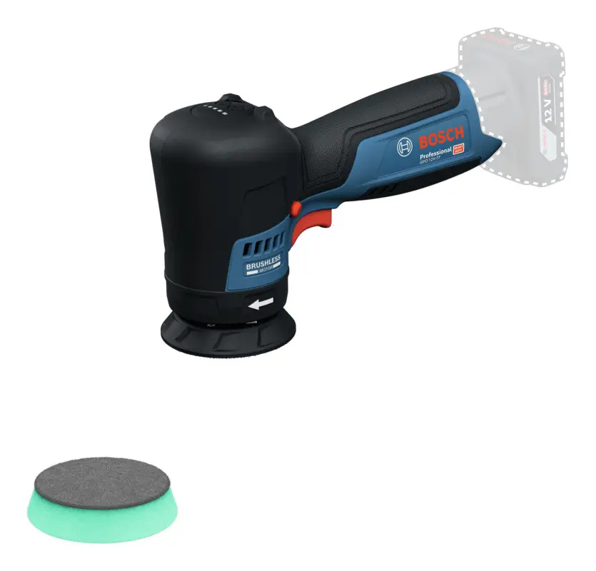 Bosch Professional Akku-Polierer GPO 12V-77 Ohne Akku - im Karton Letzte Chance