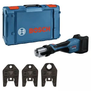 Abverkauf Bosch Professional Akku-Presswerkzeug GPT 18V-32 Ohne Akku mit Pressbacken-Kit U - in XL-BOXX
