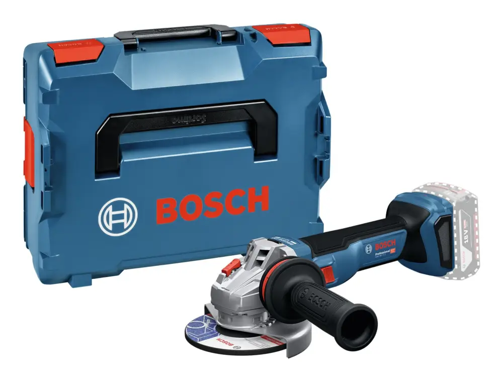Heißes Angebot Bosch Professional Akku-Winkelschleifer GWS 18V-11 S Ohne Akku - in L-BOXX 136