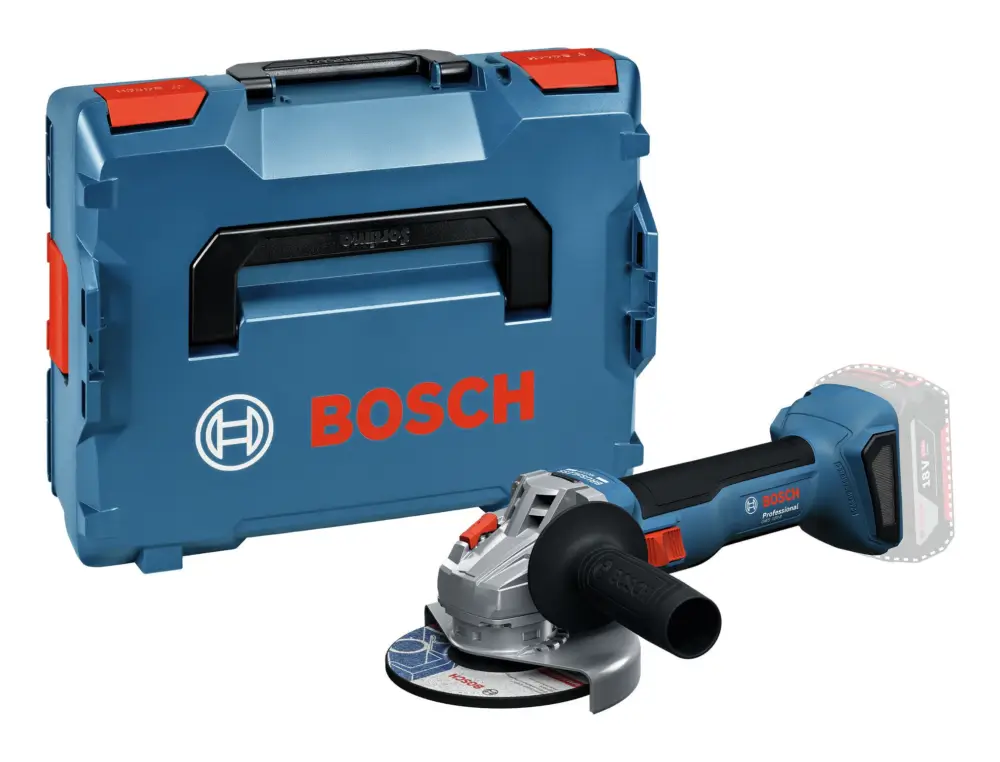 Kracherpreis Bosch Professional Akku-Winkelschleifer GWS 18V-8 Ohne Akku - in L-BOXX 136