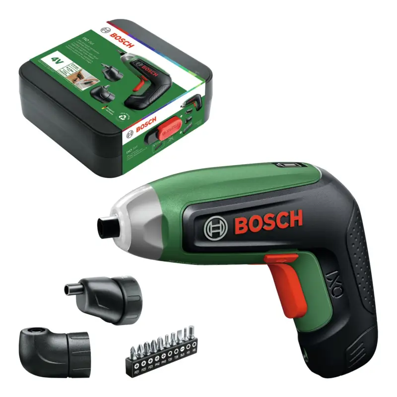 Bosch Akku-Schrauber IXO 8-Set mit 1x Akku 4V 2 Ah - in Aufbewahrungsbox Günstig