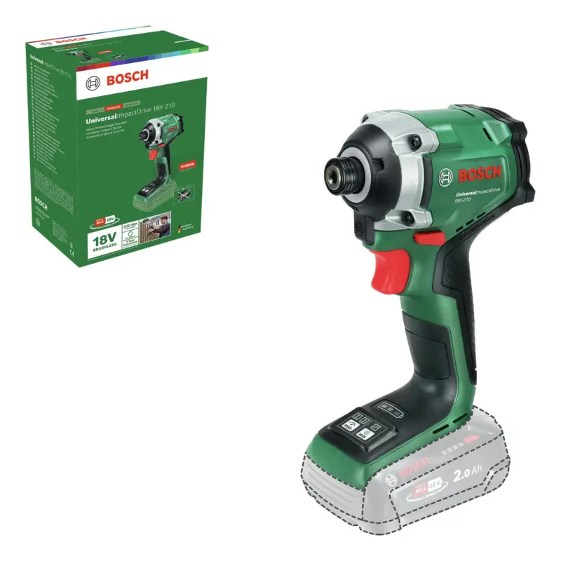 Jetzt Kaufen Bosch Akku-Schlagschrauber UniversalImpactDrive 18V-210 Ohne Akku - im Karton