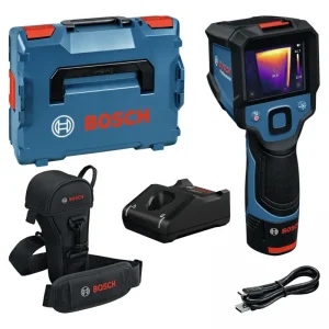 Abverkauf Bosch Professional Wärmebildkamera GTC 12V-450-13 mit 1x Akku 2 Ah & Werkzeugtasche - in L-BOXX 136
