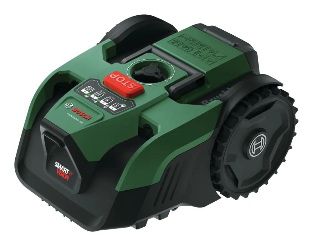 Bosch Garten Mähroboter VISIMOW 18V-200 mit 1x Akku 5 Ah & Ersatzklingen - im Karton Neue Ware