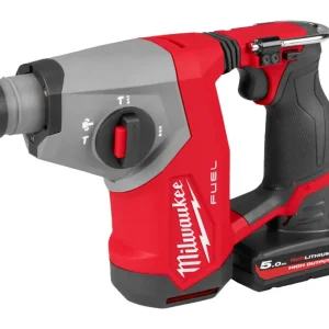 Günstig Milwaukee Akku-Kombihammer SDS-Plus M12 FHAC16-501BFR mit 1x Akku 5,0 Ah und Ladegerät - in Werkzeugtasche