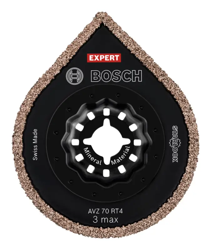 Schneller Versand Bosch Expert AVZ 70 RT4 3 max Fugenentfernungsplatte, Ø 70 mm