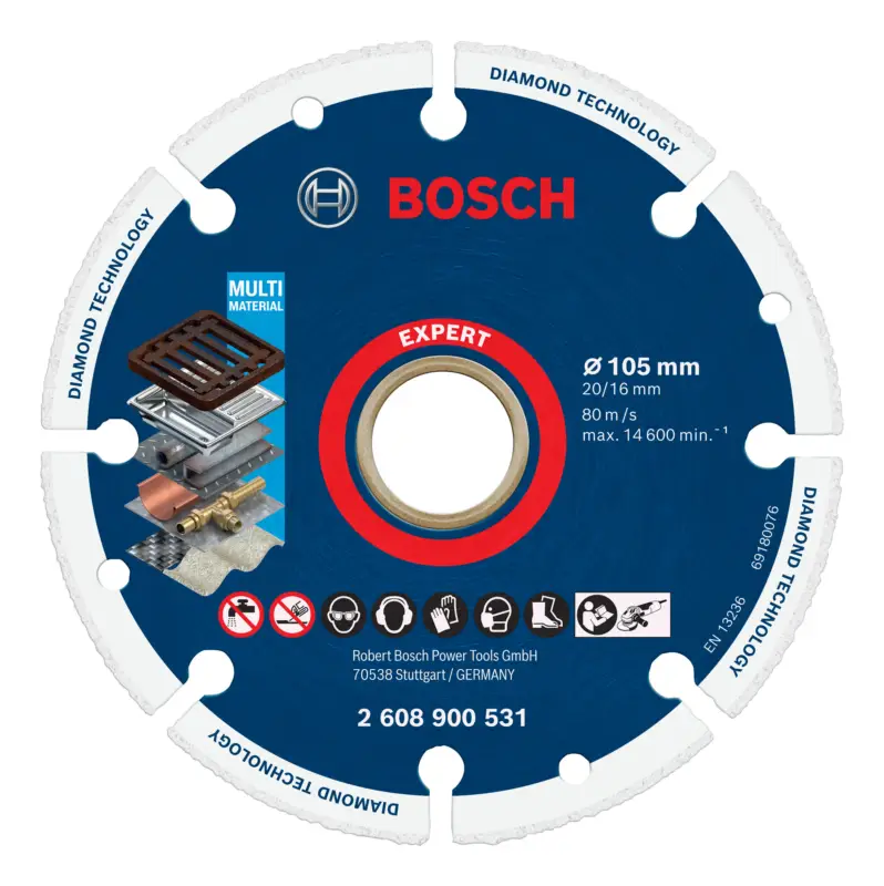 Bosch Expert Diamond Metal Wheel Trennscheibe, 105 x 20/16 mm Neue Kollektion