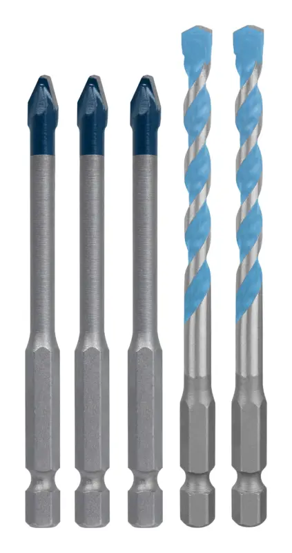 Nur Für Kurze Zeit Bosch Expert HEX-9 HardCeramic und HEX-9 Multi Construction Bohrer-Set, 6 mm, 5-teilig
