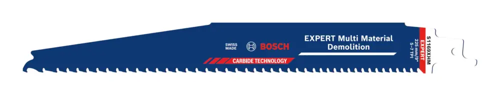 Bosch Expert MultiMaterial Demolition S1169XHM Säbelsägeblatt - 1er Pack Direkt Vom Hersteller