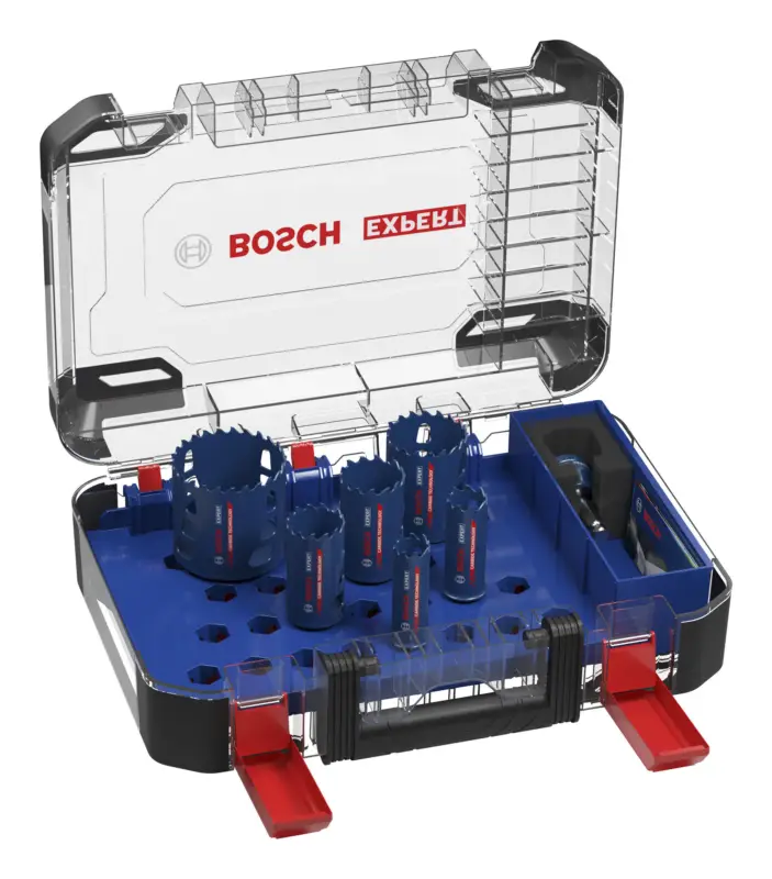 Bosch Expert MultiMaterial Power Change Plus-Lochsägen-Set, 22/25/35/40/51/68 x 60 mm, 9-teilig Preis Gesenkt