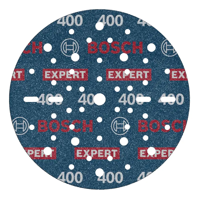 Zertifiziert Bosch Expert O780 Folienschleifscheibe, 150 mm, K400 - 1er Pack (Verpackungseinheit 50 Stück)