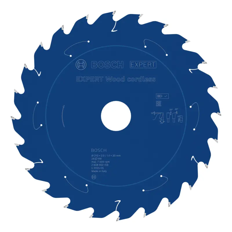 Top-Seller Bosch Expert Wood Kreissägeblatt, 210 x 30 mm, 24 Zähne