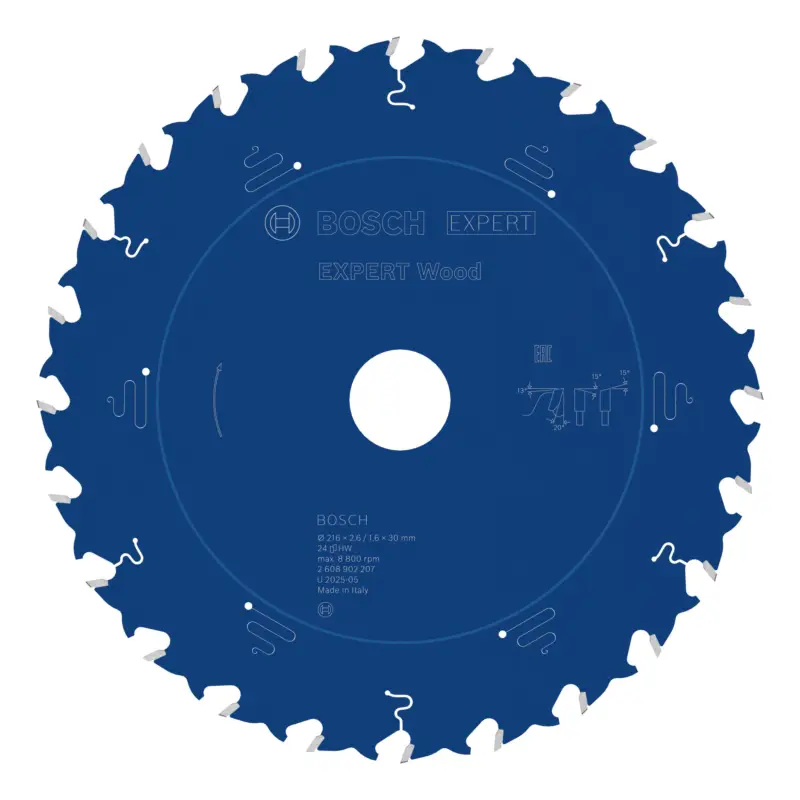 Geprüft Bosch Expert Wood Kreissägeblatt, 216 x 30 mm, 24 Zähne