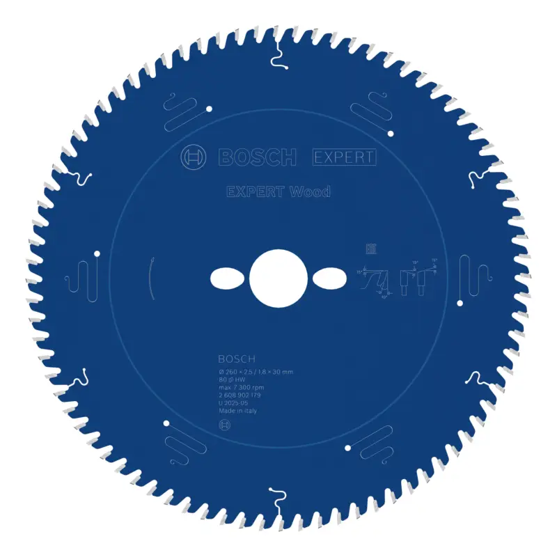 Bosch Expert Wood Kreissägeblatt, 260 x 30 mm, 80 Zähne Direkt Vom Hersteller