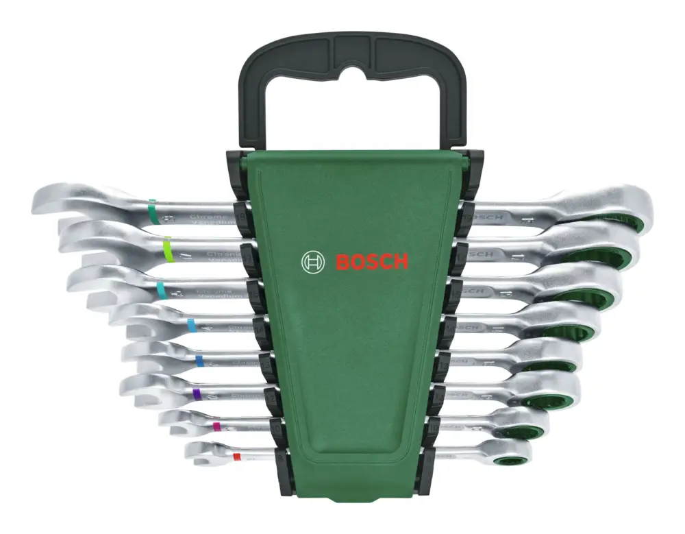 Top-Preis Bosch Handwerkzeug Schraubenschlüssel mit Ratsche-Set, 8-teilig