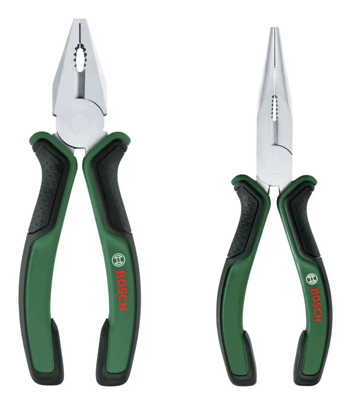 Bosch Handwerkzeug Zangen-Set, 2-teilig (Verpackungseinheit 6 Sets) Neuheit