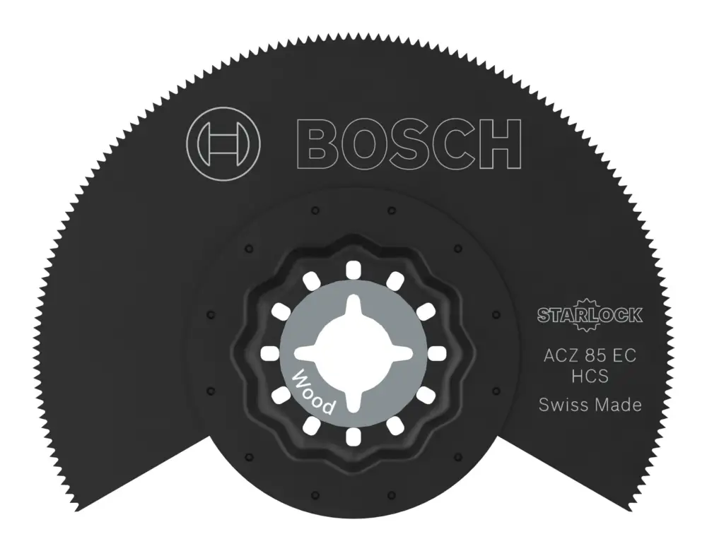 Bosch Line ACZ 85 EC Holz Segmentsägeblatt, Starlock, 85 mm - 1er Pack Sonderangebot