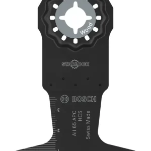 Zertifiziert Bosch Line AII 65 APC Holz Tauchsägeblatt, Starlock, 65 x 40 mm - 1er Pack