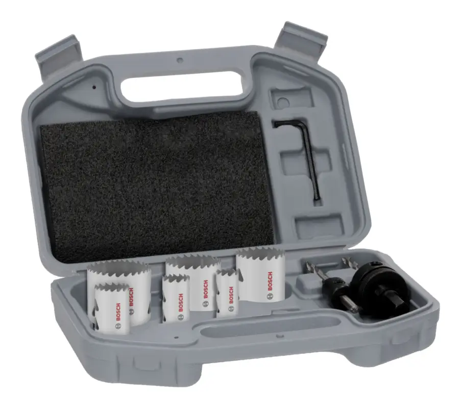 Bosch Line Multi Material Lochsägen-Set mit Gewinde, 19/22/29/38/44/57 x 40 mm, 9-teilig Günstig