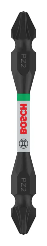 Bosch Pro Impact Schrauberbit mit Doppelklingen und Pick and Click-Einsätzen, PZ2, 65 mm (Verpackungseinheit 5 Stück) Sofort Bestellen