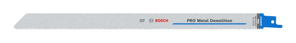 Markenprodukt Bosch Pro Metal Demolition S1225VF Säbelsägeblatt, 1,25 x 19 x 300 mm - 25er Pack