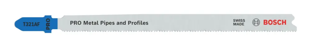 Zertifiziert Bosch Pro Metal Pipes and Profiles T321AF Stichsägeblatt, 132 mm - 25er Pack