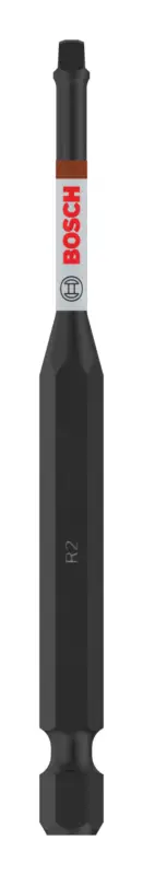 Schneller Versand Bosch Pro Robertson Impact Bit, R2, 90 mm (Verpackungseinheit 5 Stück)