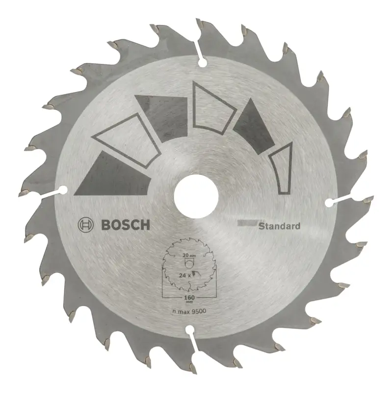 Bosch Zubehör Kreissägeblatt Standard, 160 x 20 mm, Zähnezahl 24 Beliebt