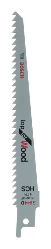 Jetzt Bestellen Bosch Zubehör Säbelsägeblatt HCS, S 644 D Top for Wood - 2er Pack (Verpackungseinheit 5 Stück)