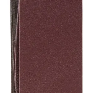 Angebot Bosch Zubehör Schleifband, 65 x 410 mm, für Bandschleifer, rote Qualität, K100 - 3er Pack