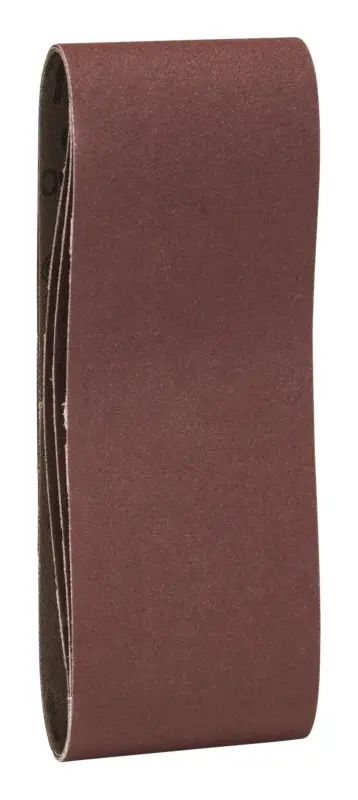 Bosch Zubehör Schleifband, 75 x 457 mm, für Bandschleifer, rote Qualität, K150 - 3er Pack (Verpackungseinheit 2 Stück) Bestseller