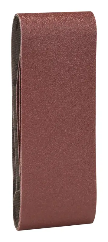 Bosch Zubehör Schleifband, 75 x 457 mm, für Bandschleifer, rote Qualität, K80 - 3er Pack (Verpackungseinheit 2 Stück) Top-Seller