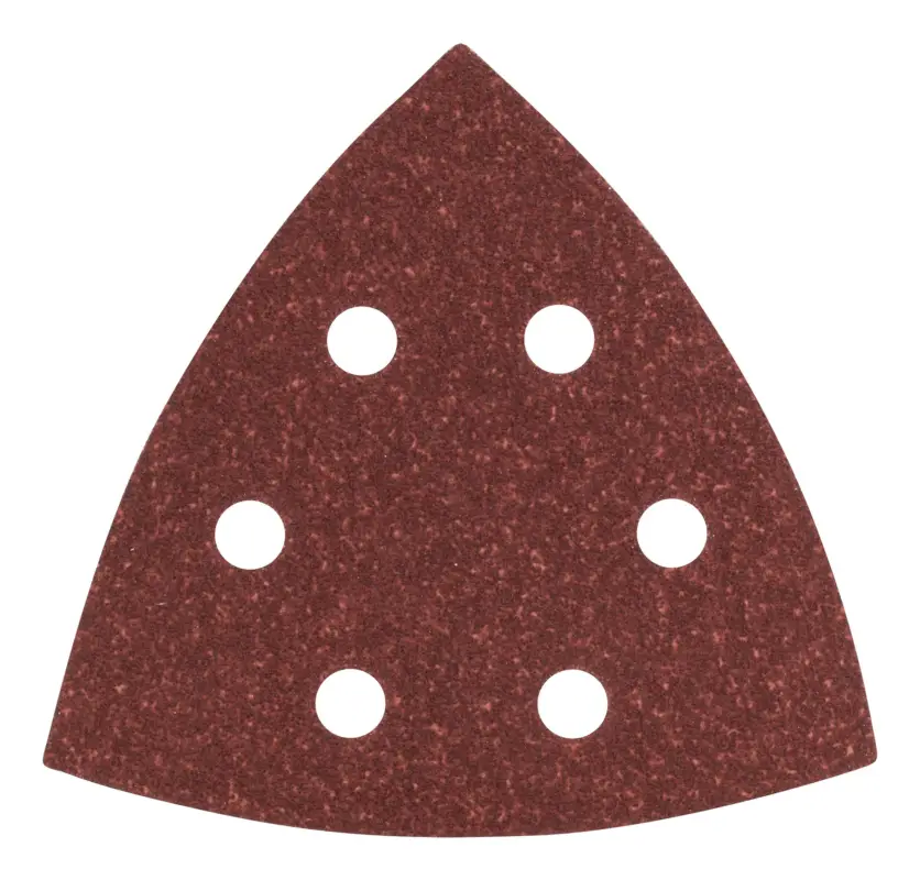 Letzte Chance Bosch Zubehör Schleifblatt, 105 mm, für Deltaschleifer, K80 - 5er Pack (Verpackungseinheit 5 Stück)