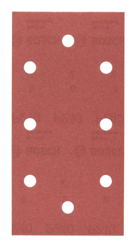 Bosch Zubehör Schleifblatt, 93 x 185 mm, für Schwingschleifer, K240, 8 Löcher - 10er Pack (Verpackungseinheit 5 Stück) Garantierte Lieferung