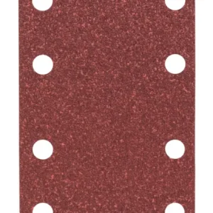 Wochenendangebot Bosch Zubehör Schleifblatt, 93 x 185 mm, für Schwingschleifer, K60, 8 Löcher - 10er Pack (Verpackungseinheit 5 Stück)