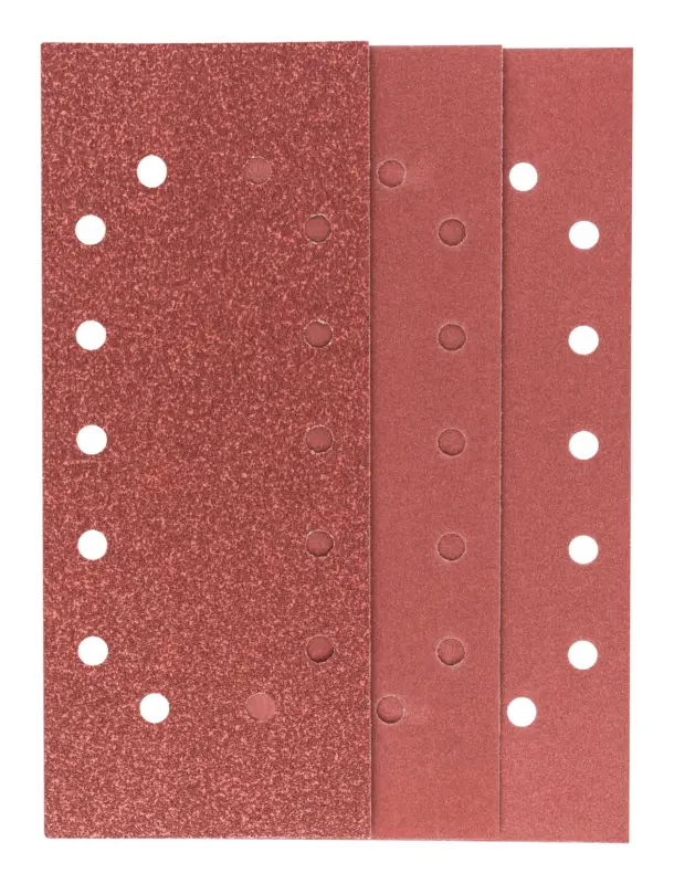 Bosch Zubehör Schleifblatt-Set, 115 x 280 mm, für Schwingschleifer, K60/120/180, 14 Löcher, 10-teilig Sofort Bestellen