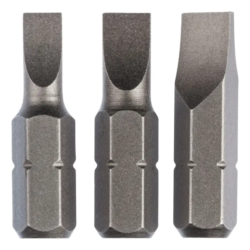 Bosch Zubehör Schrauberbit-Set Standard für Längsschlitzschrauben (S), 3-teilig Angebot